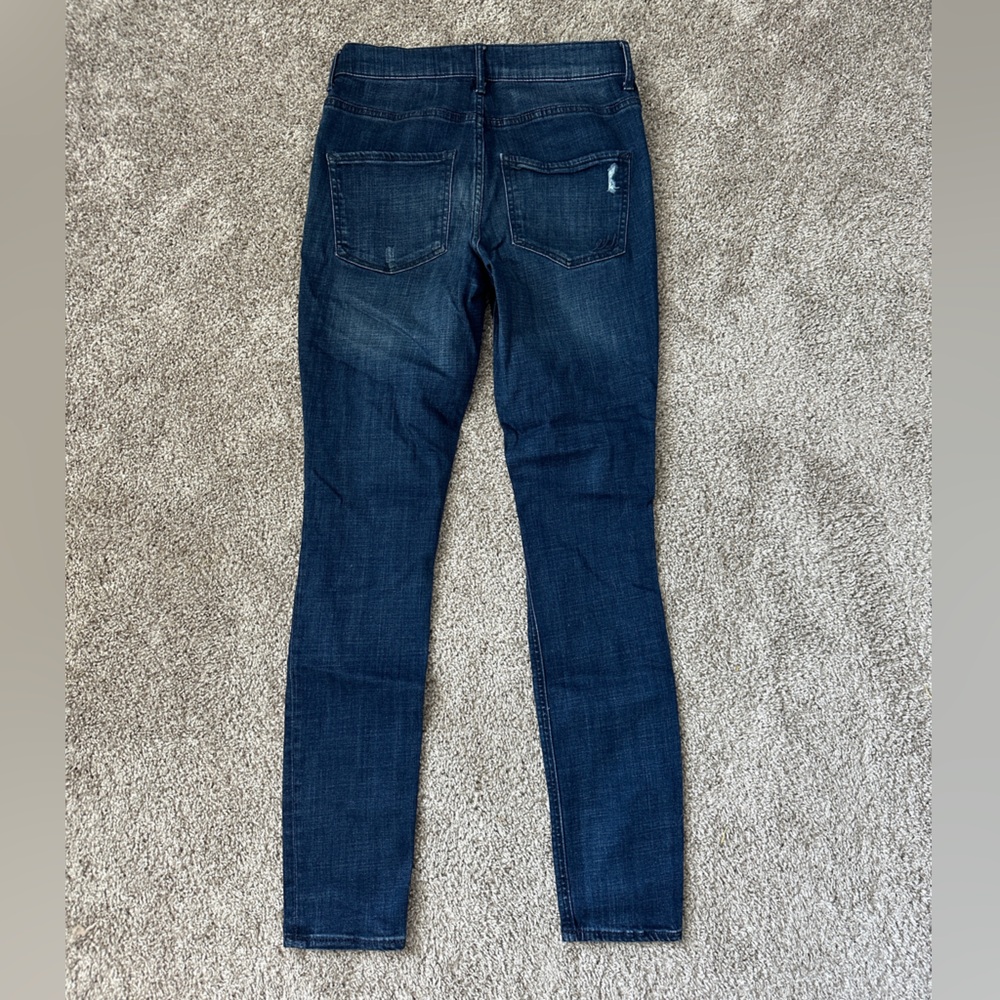 Express Ripped Jeggings - Picture 2 of 8